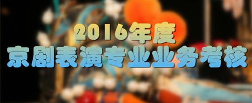 美女老师被我插的啊啊叫国家京剧院2016年度京剧表演专业业务考...